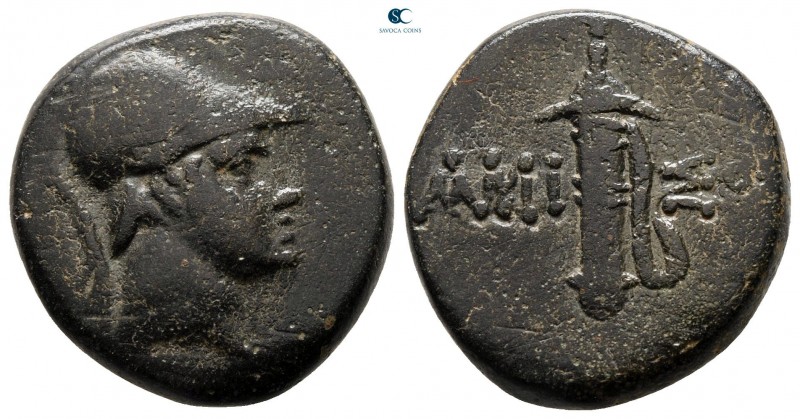 Pontos. Amisos. Time of Mithradates VI Eupator 120-63 BC. 
Bronze Æ

19 mm., ...