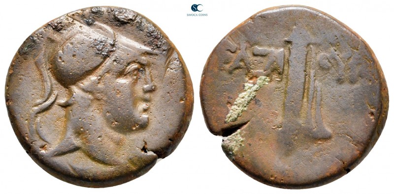 Pontos. Gaziura. Time of Mithradates VI Eupator 120-63 BC. 
Bronze Æ

20 mm.,...