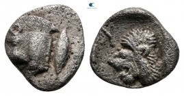 Mysia. Kyzikos circa 450-400 BC. Obol AR