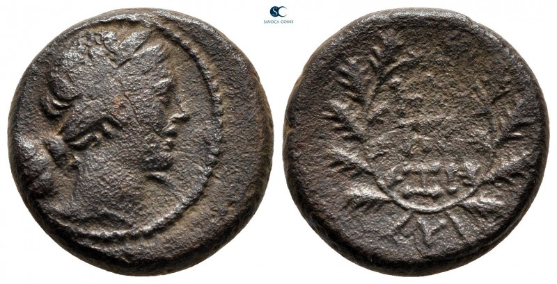 Mysia. Kyzikos circa 200-100 BC. 
Bronze Æ

18 mm., 5,91 g.



very fine