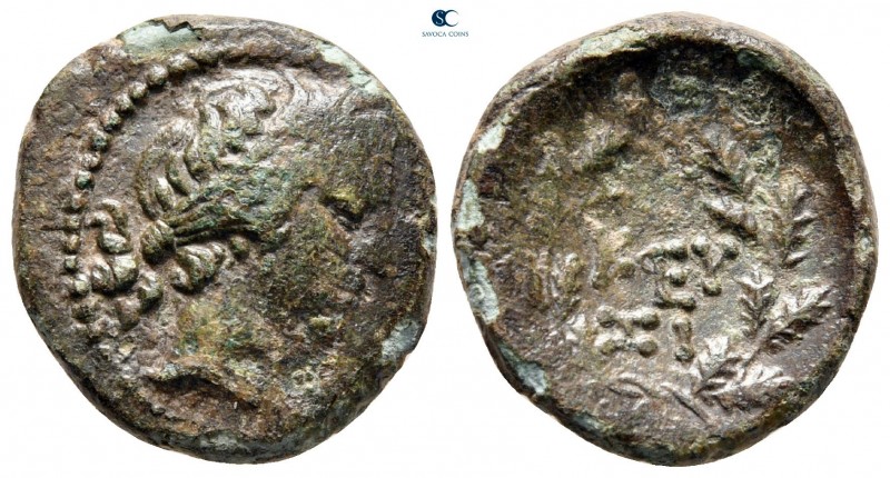 Mysia. Kyzikos circa 200-100 BC. 
Bronze Æ

20 mm., 4,86 g.



nearly ver...