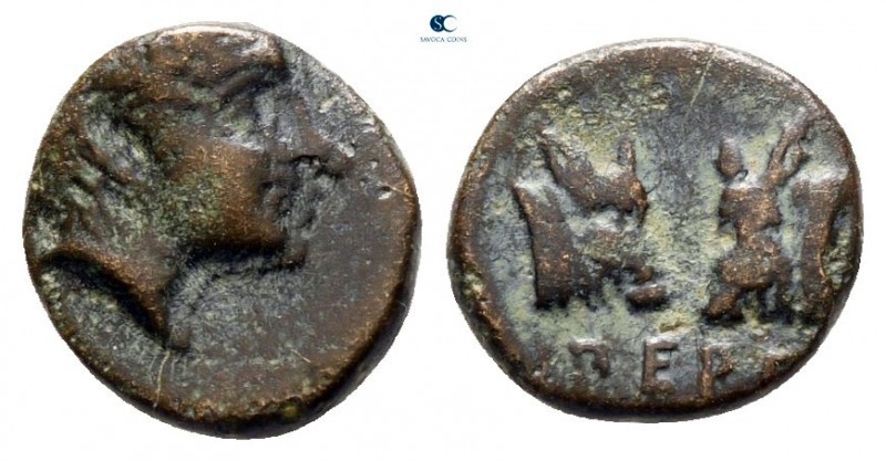 Mysia. Pergamon after circa 400 BC. 
Bronze Æ

7 mm., 0,71 g.



very fin...