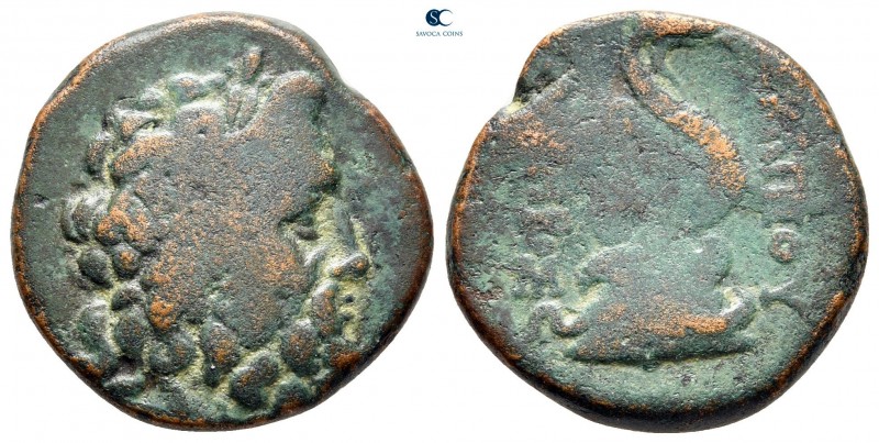 Mysia. Pergamon after circa 133 BC. 
Bronze Æ

22 mm., 7,14 g.



fine