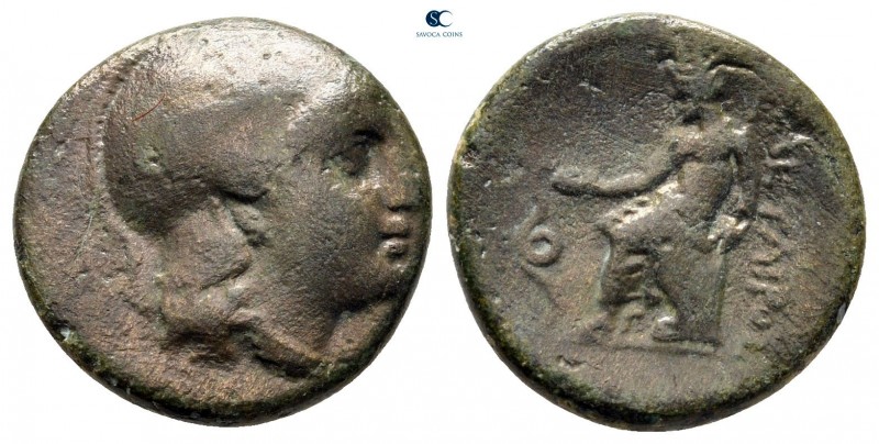 Kings of Pergamon. Pergamon. Philetairos 282-263 BC. 
Bronze Æ

17 mm., 3,32 ...