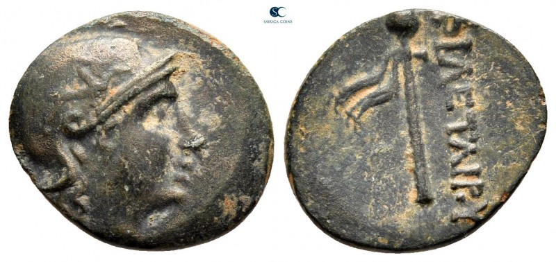 Kings of Pergamon. Pergamon. Philetairos 282-263 BC. 
Bronze Æ

15 mm., 1,78 ...