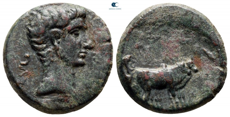 Macedon. Philippi. Augustus 27 BC-AD 14. 
Bronze Æ

18 mm., 4,75 g.



ve...