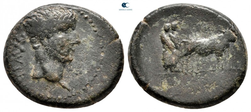 Macedon. Philippi. Tiberius AD 14-37. 
Bronze Æ

20 mm., 4,28 g.



very ...