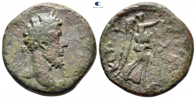 Macedon. Thessalonica. Marcus Aurelius AD 161-180. 
Bronze Æ

24 mm., 11,93 g...