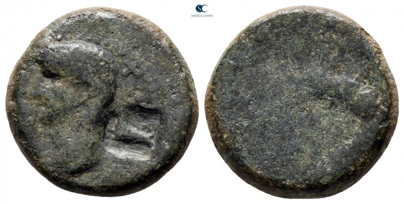 Macedon. Uncertain (Philippi?). Augustus 27 BC-AD 14. 
Bronze Æ

15 mm., 4,66...