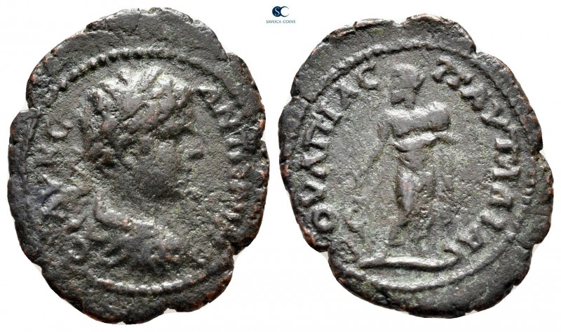 Thrace. Pautalia. Caracalla AD 198-217. 
Bronze Æ

20 mm., 3,17 g.



ver...
