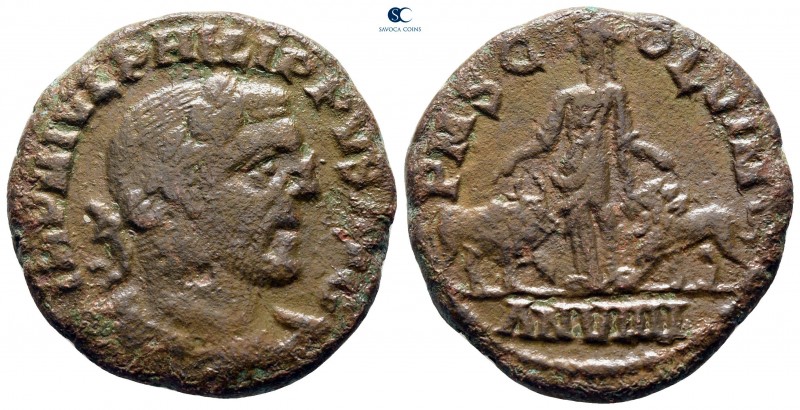 Moesia Superior. Viminacium. Philip I Arab AD 244-249. 
Bronze Æ

27 mm., 13,...