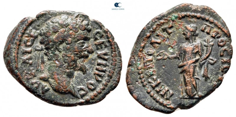 Moesia Inferior. Nikopolis ad Istrum. Septimius Severus AD 193-211. 
Bronze Æ
...