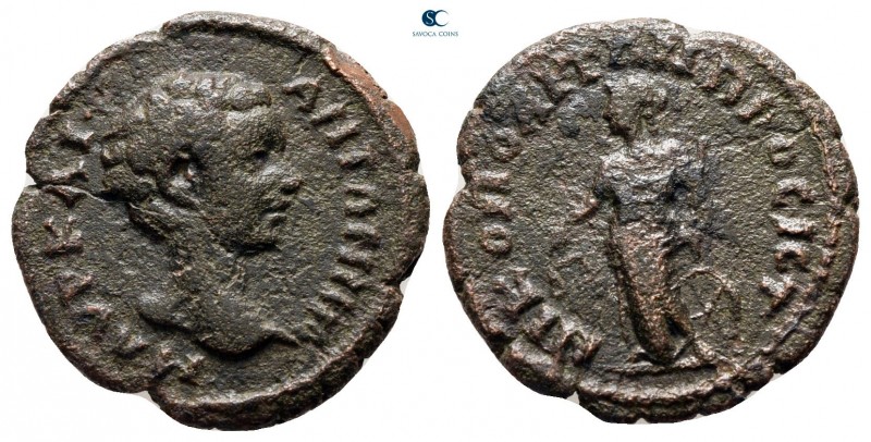 Moesia Inferior. Nikopolis ad Istrum. Caracalla, as Caesar AD 196-198. 
Bronze ...