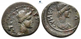 Lydia. Hermocapelia. Pseudo-autonomous issue AD 100-150. Bronze Æ