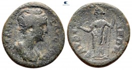 Lydia. Sardeis. Faustina I, Augusta AD 138-141. Bronze Æ