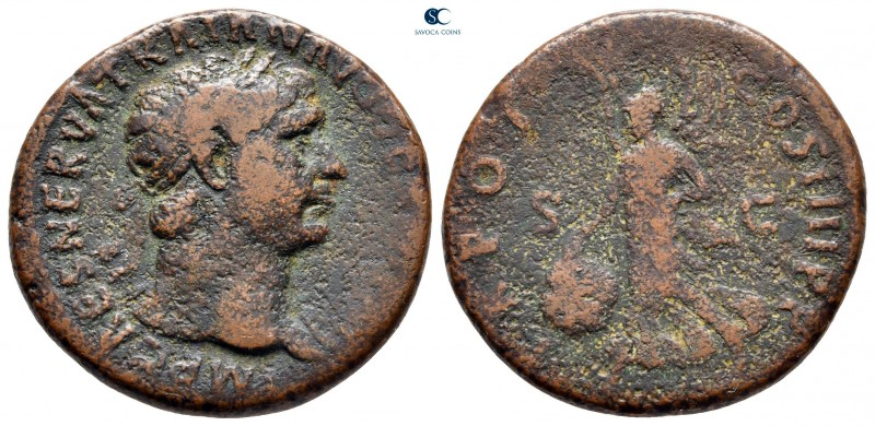 Trajan AD 98-117. Rome
As Æ

27 mm., 9,88 g.



fine