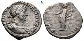 Hadrian AD 117-138. From the Tareq Hani collection. Antioch. Denarius AR