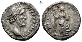 Antoninus Pius AD 138-161. From the Tareq Hani collection . Rome. Denarius AR