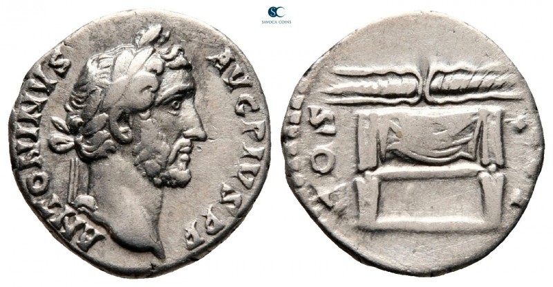 Antoninus Pius AD 138-161. Rome
Denarius AR

17 mm., 3,46 g.



very fine