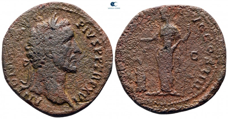 Antoninus Pius AD 138-161. Rome
Sestertius Æ

34 mm., 20,51 g.



fine