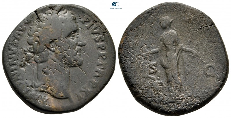 Antoninus Pius AD 138-161. Rome
Sestertius Æ

32 mm., 24,77 g.



nearly ...