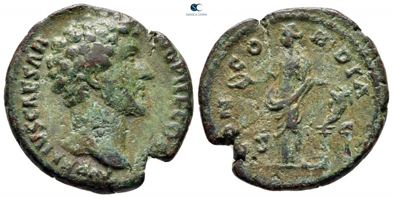 Marcus Aurelius, as Caesar AD 139-161. Rome
As Æ

27 mm., 9,44 g.



very...