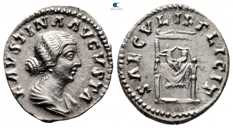Faustina II AD 147-175. Rome
Denarius AR

18 mm., 3,32 g.



good very fi...