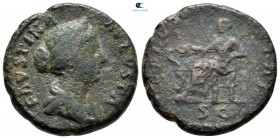 Faustina II AD 147-175. Rome. As Æ
