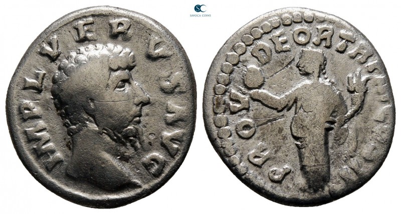 Lucius Verus AD 161-169. Rome
Denarius AR

17 mm., 3,00 g.



nearly very...