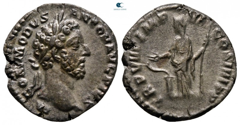 Commodus AD 180-192. From the Tareq Hani collection. Rome
Denarius AR

17 mm....