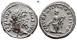 Septimius Severus AD 193-211. From the Tareq Hani collection. Rome. Denarius AR