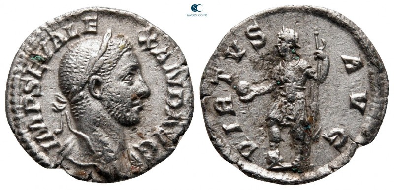 Severus Alexander AD 222-235. Rome
Denarius AR

18 mm., 1,99 g.



very f...