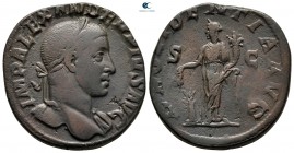 Severus Alexander AD 222-235. Rome. Sestertius Æ
