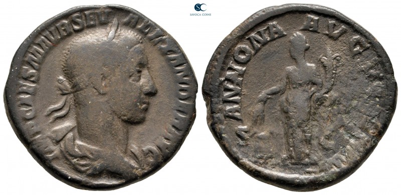 Severus Alexander AD 222-235. Rome
Sestertius Æ

31 mm., 16,51 g.



near...
