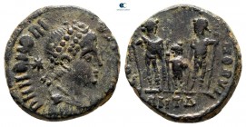 Honorius AD 393-423. Rome. Follis Æ
