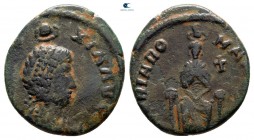 Aelia Eudoxia AD 400-404. Antioch (?) . Follis Æ