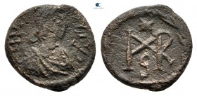 Marcian AD 450-457. Heraclea. Nummus Æ