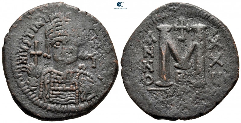 Justinian I AD 527-565. From the Tareq Hani collection. Theoupolis (Antioch)
Fo...