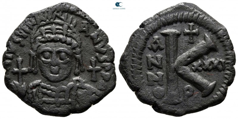 Justinian I AD 527-565. From the Tareq Hani collection. Theoupolis (Antioch)
Ha...