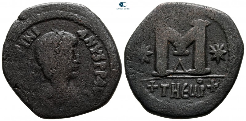 Justinian I AD 527-565. From the Tareq Hani collection. Theoupolis (Antioch)
Fo...