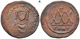 Tiberius II Constantine AD 578-582. Constantinople. 3/4 Follis or 30 Nummi Æ