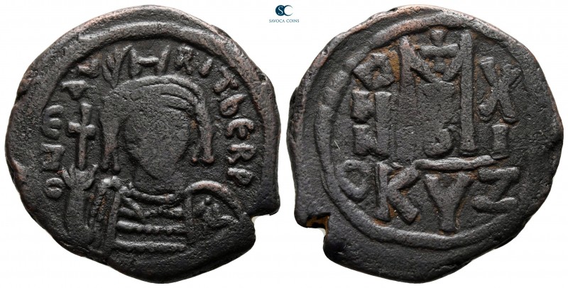 Maurice Tiberius AD 582-602. From the Tareq Hani collection. Cyzicus
Follis or ...
