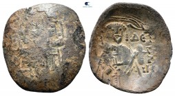 Isaac II Angelos AD 1185-1195. Constantinople. Trachy Æ
