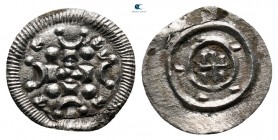 Koloman AD 1095-1116. Denaro AR