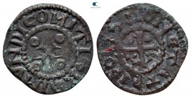 AD 1099-1105. temp. Raymond I - Raymond II. Tripoli . Denier BI