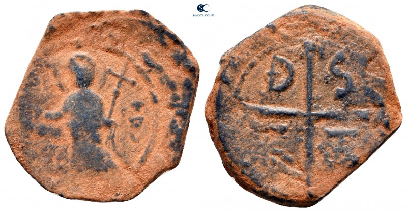 Tancred. As regent AD 1104-1112. Antioch
Follis Æ

24 mm., 4,31 g.



ver...