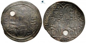 Bela III AD 1172-1196. Scyphate AE