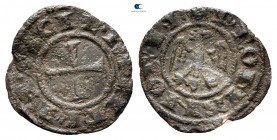 AD 1198-1250. Frederick II. Messina. Denaro BI