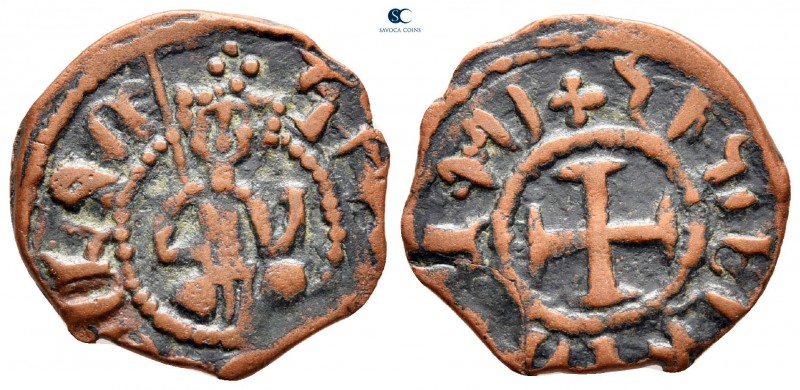 Hetoum II AD 1289-1293. Sis
Kardez Æ

21 mm., 2,62 g.



very fine