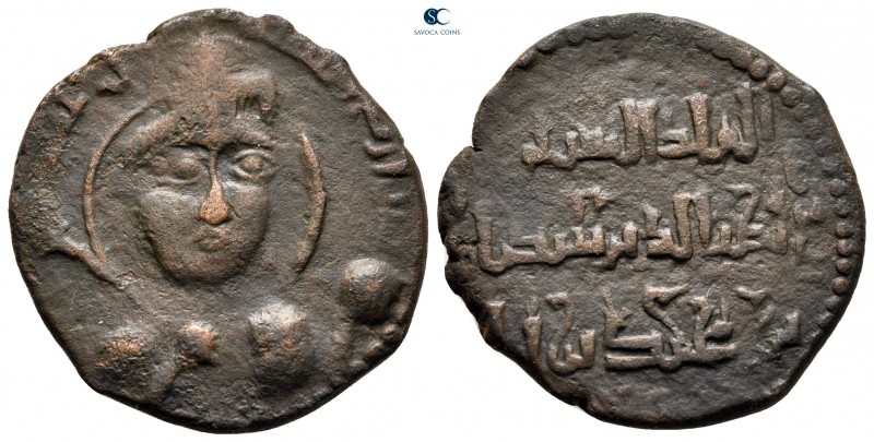 Qutb al-Din Sukman II AD 1185-1200. AH 581-597. Artuqids (Kayfa & Amid)
Dirhem ...